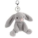 Apricot Lamb Bunny Plush Keychain for Kids