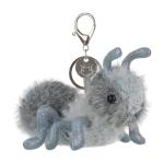 Cute Blue Apricot Lamb Plush Keychain Charm