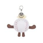 Cute Apricot Lamb Plush Keychain for Kids