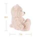Cream Apricot Lamb Plush Teddy Bear 8 Inches