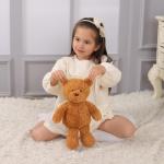 Soft Cuddly Brown Bear Plush Toy for Kids