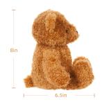 Soft Cuddly Brown Bear Plush Toy for Kids