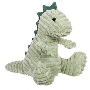 Cuddly Apricot Lamb and Matcha Dinosaur Plush Toy