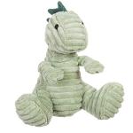 Cuddly Apricot Lamb and Matcha Dinosaur Plush Toy