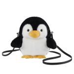 Apricot Lamb Amuseable Penguin Plush Crossbody Purse