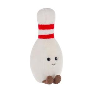 Apricot Lamb Bowling Plush Toy for Kids