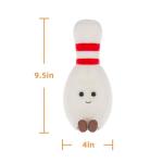 Apricot Lamb Bowling Plush Toy for Kids