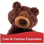 GUND Philbin Chocolate Brown Teddy Bear Stuffed Animal
