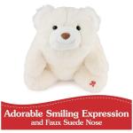 GUND Snuffles White Teddy Bear, 10” Soft Toy