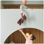 GUND Fuzzy Gray Teddy Bear Plush Toy