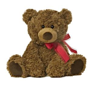 Aurora Snuggly Coco Bear Stuffed Animal - 9 Inches