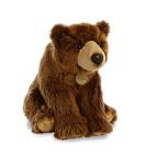 Aurora® Realistic Grizzly Bear Plush Toy - 13 Inches