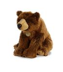 Aurora® Realistic Grizzly Bear Plush Toy - 13 Inches