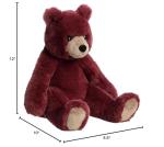 Aurora 15.5" Burgundy Humphrey Bear Plush Toy