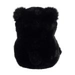 Aurora Black Bear Rolly Pet™ Stuffed Animal