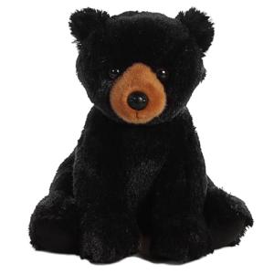 Aurora® Cozy Black Bear Stuffed Animal - 14 Inches
