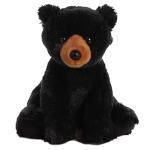 Aurora® Cozy Black Bear Stuffed Animal - 14 Inches
