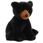 Aurora® Cozy Black Bear Stuffed Animal - 14 Inches
