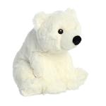 Eco-Friendly Polar Bear Stuffed Animal - 7.5 Inches