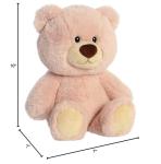 Aurora Snuggly Hugga-Wug Bear - Pink 10 Inches