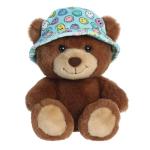 Aurora SmileyWorld Bucket Hat Bear Plush Toy