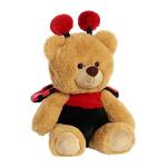 Aurora Vibrant Spring Ladybug Bear Stuffed Animal