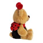 Aurora Vibrant Spring Ladybug Bear Stuffed Animal