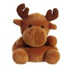 Cinnamon Moose Plush Palm Pal - 4.5 Inches