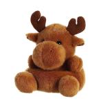 Cinnamon Moose Plush Palm Pal - 4.5 Inches