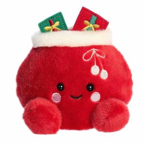Aurora Velvet Santa Bag Plush Toy - 5 Inches