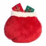 Aurora Velvet Santa Bag Plush Toy - 5 Inches