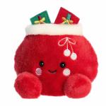 Aurora Velvet Santa Bag Plush Toy - 5 Inches