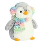 Aurora Pompom Penguin Rainbow Muffs Stuffed Animal