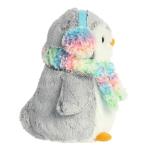 Aurora Pompom Penguin Rainbow Muffs Stuffed Animal