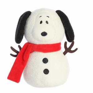 Aurora Festive Peanuts Snow Beagle Plush Toy