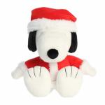 Santa Snoopy Stuffed Animal - 12 Inch Plush