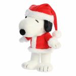 Santa Snoopy Stuffed Animal - 12 Inch Plush