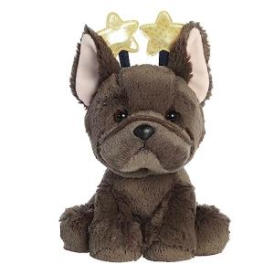 Aurora Holiday Cheer Jody French Bulldog Plush Toy