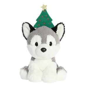 Aurora Holiday Cheer Kody Husky Stuffed Animal