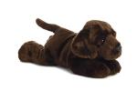 Aurora Flopsie Max Chocolate Lab Plush Toy 12.5