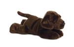 Aurora Flopsie Max Chocolate Lab Plush Toy 12.5