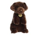 Chocolate Lab Stuffed Animal - 11 Inches