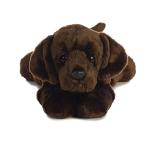 Aurora Flopsie Max Chocolate Lab Plush Toy 12.5