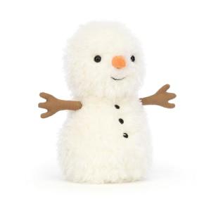 Jellycat Little Snowman Plush Toy, 7 Inches