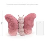 Jellycat Beatrice Butterfly Plush Toy, 10 inches