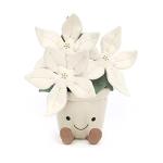 Jellycat Amuseables Gold Poinsettia Plush Toy 10