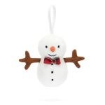 Jellycat Snowman Ornament for Holiday Cheer