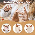 Mini Highland Cow Christmas Stuffed Toy Gift