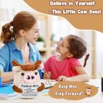 Mini Highland Cow Christmas Stuffed Toy Gift