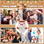 Mini Highland Cow Christmas Stuffed Toy Gift